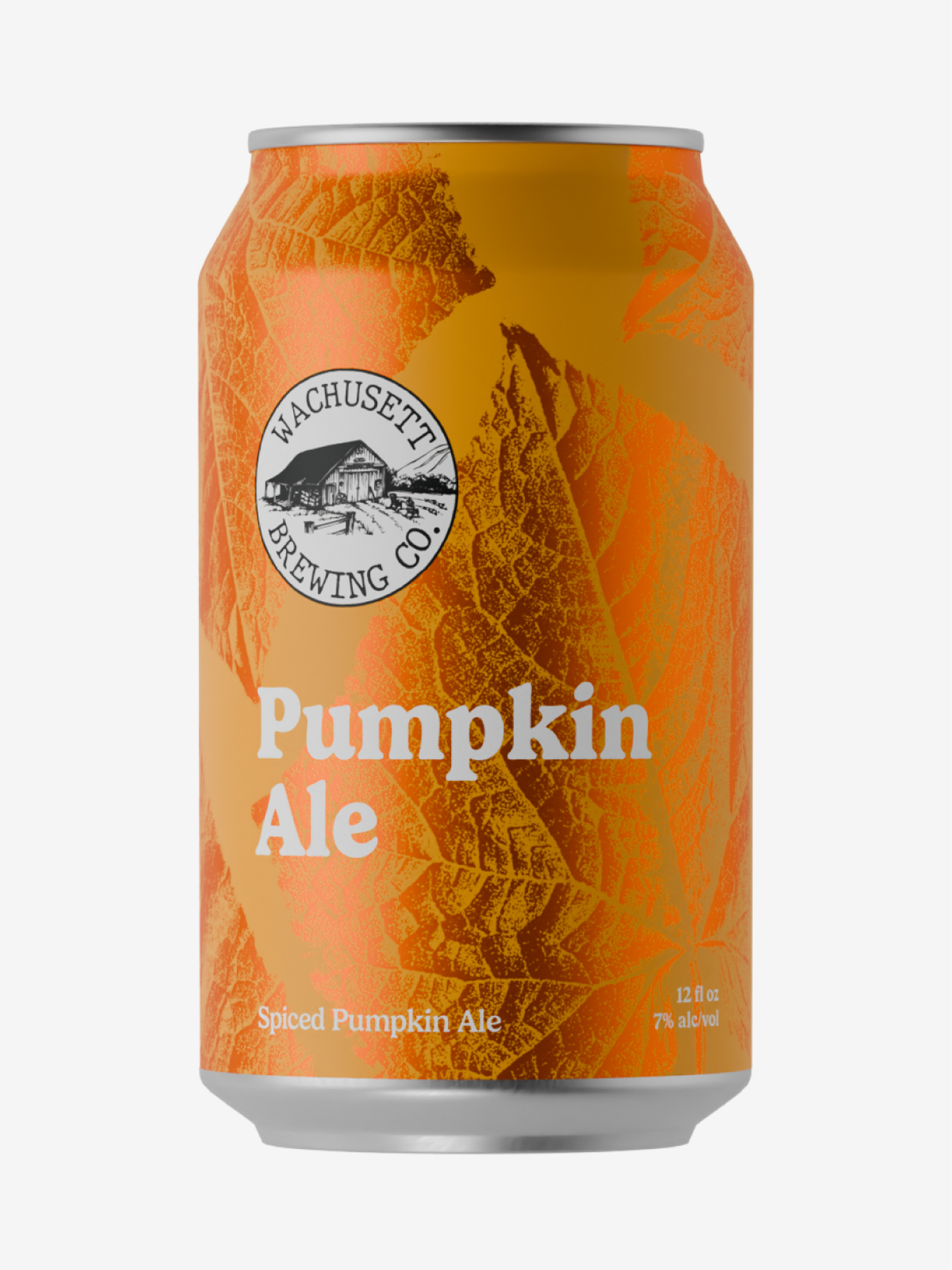 Pumpkin Ale Rendered beer can design