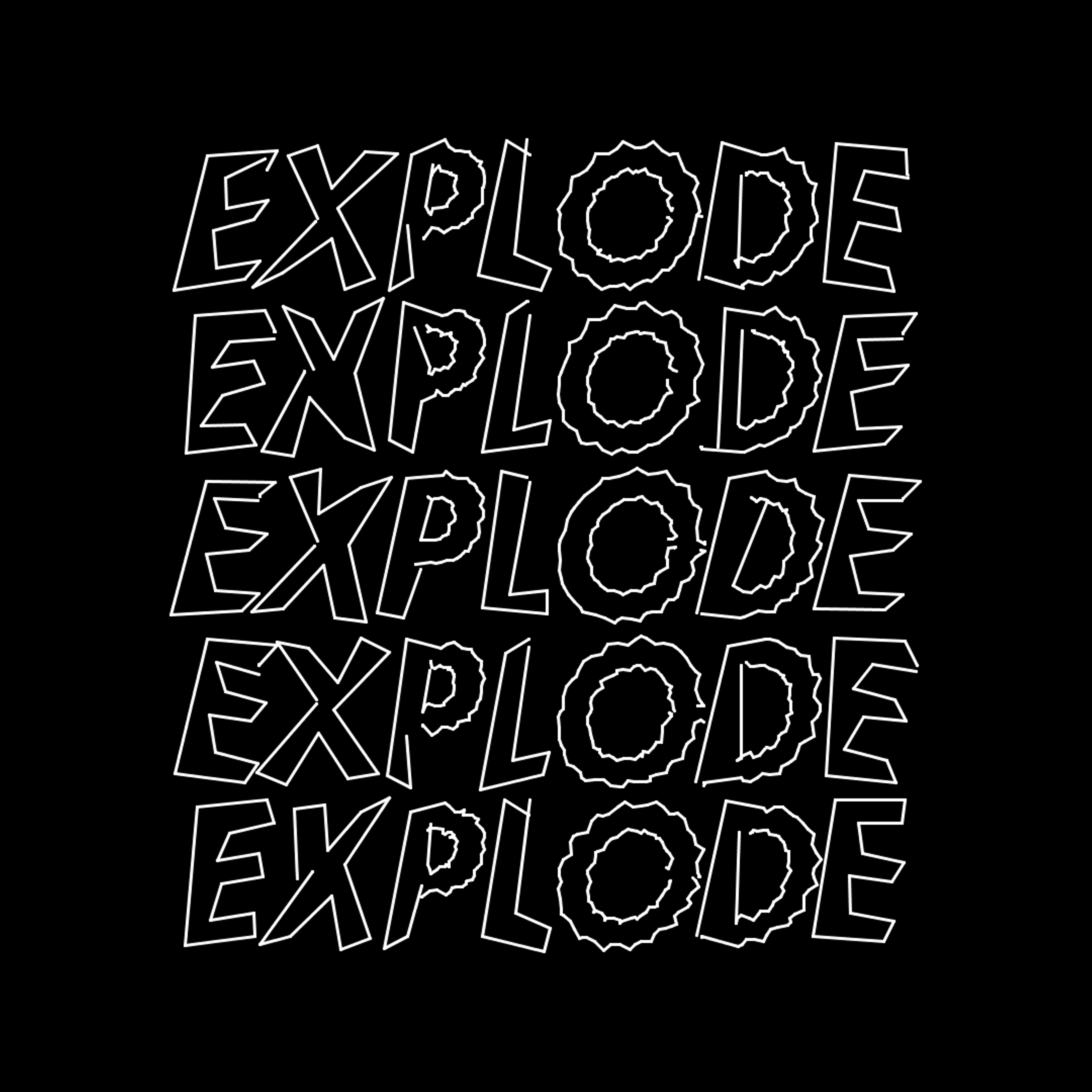 Exploding Type