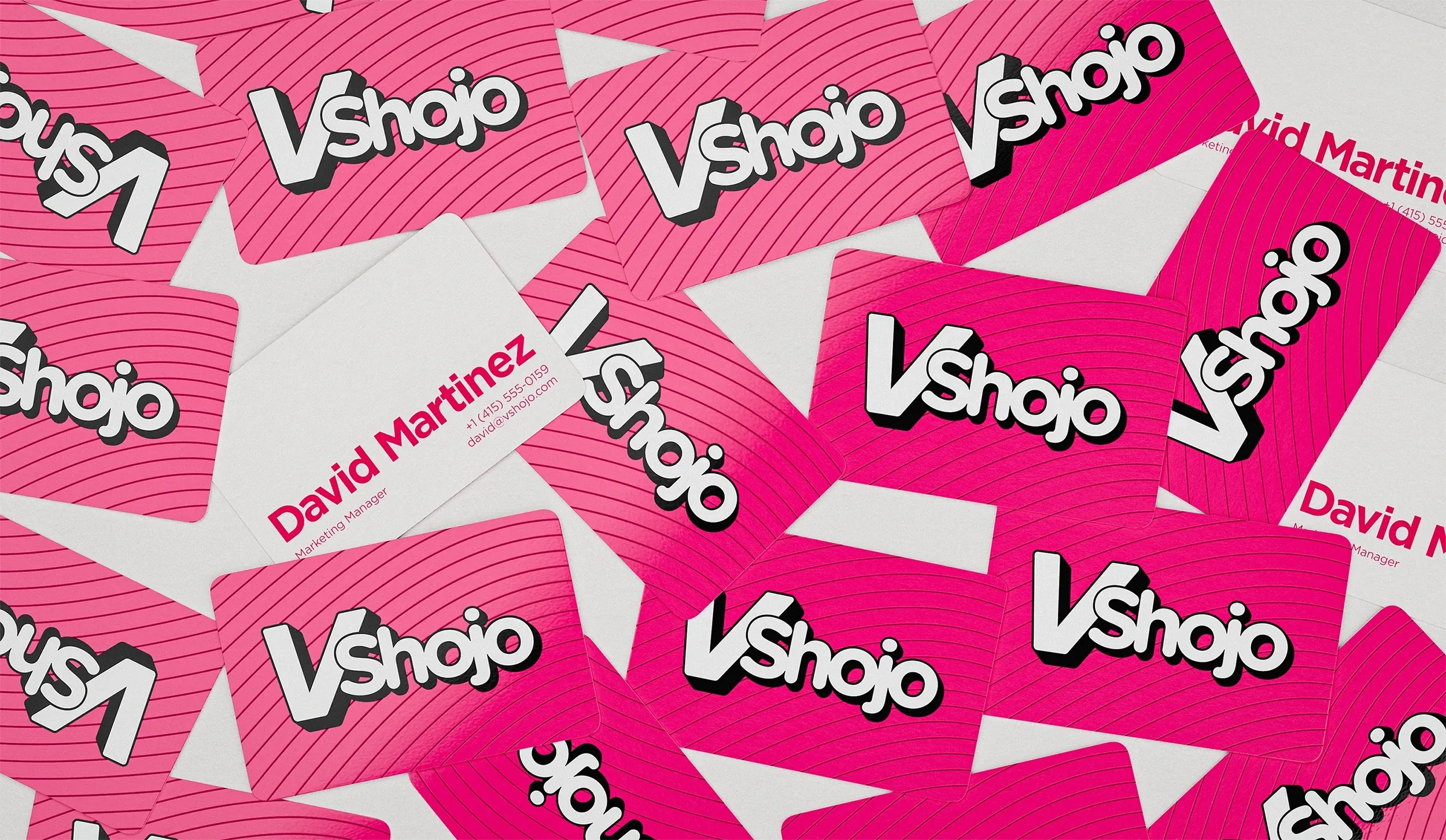 VShojo Business Card Spread
