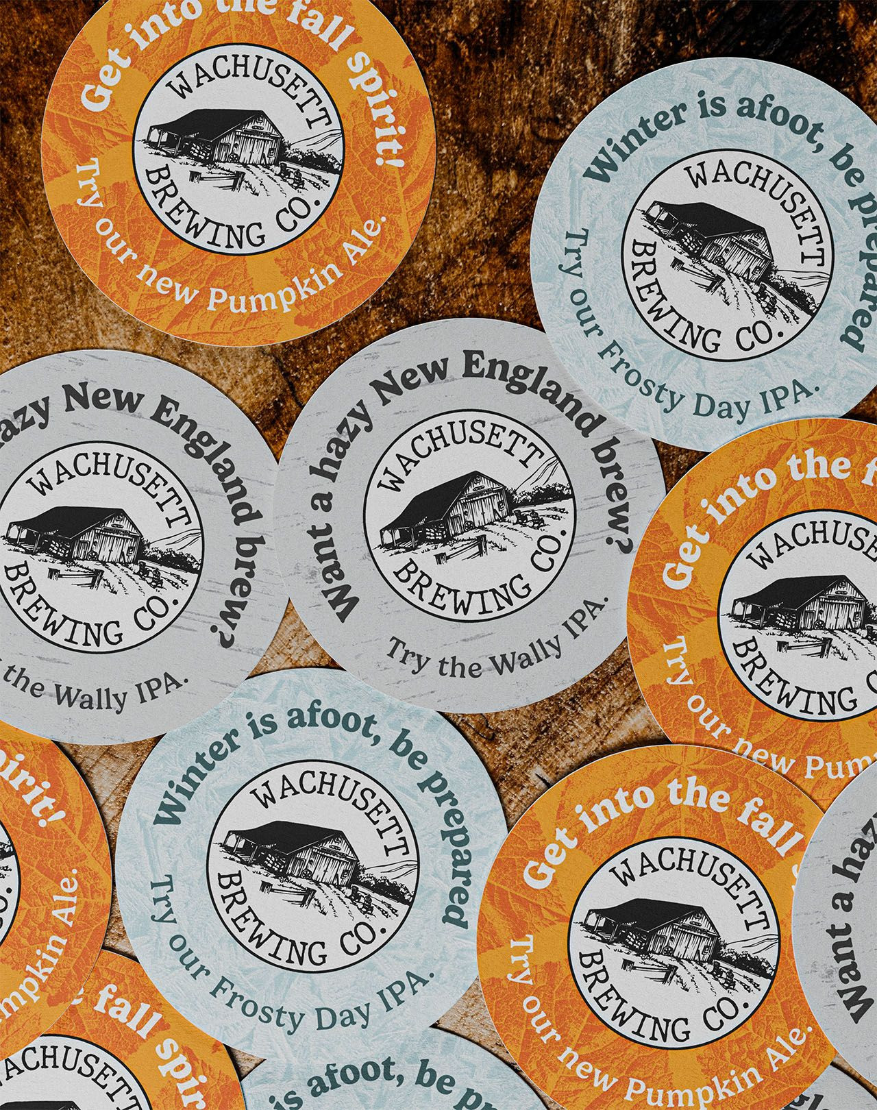 Watchusett Brewing Co Coasters
