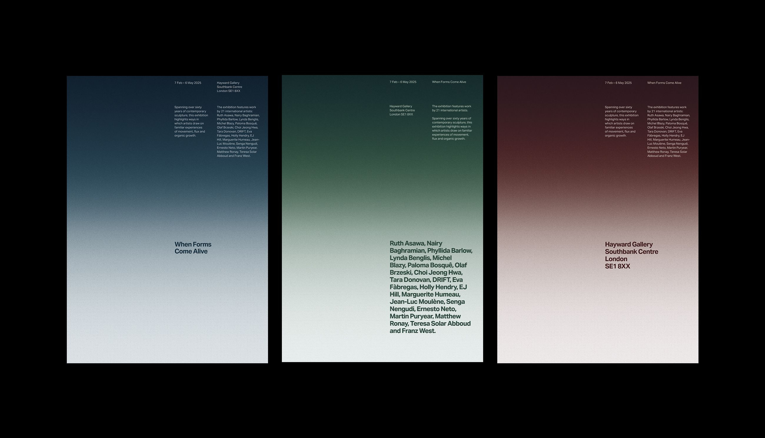 Poster Trio 1