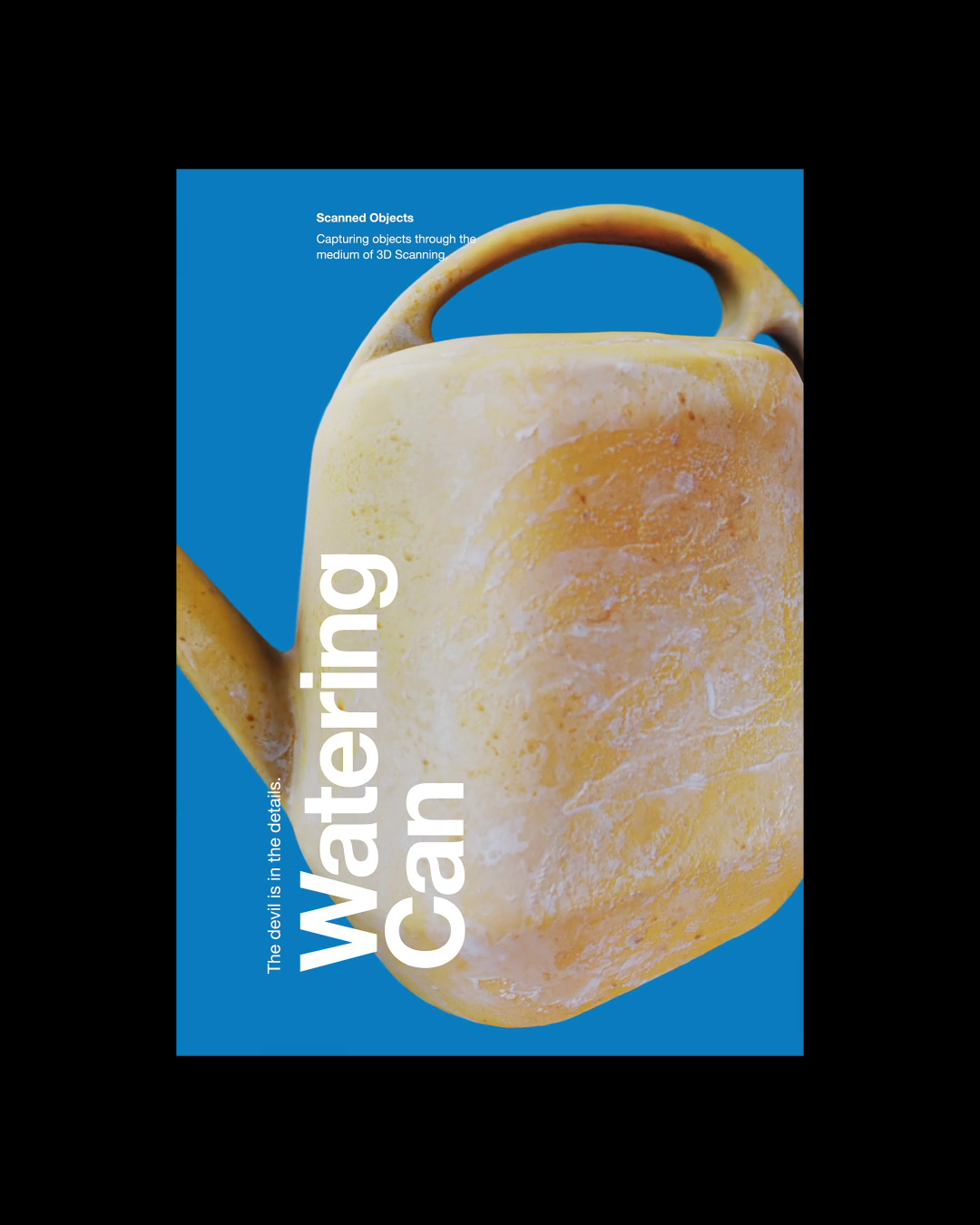 Watering Can 3D Scan